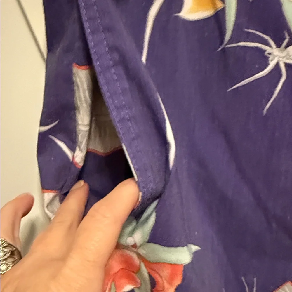 Men's Vans Off The Wall Board‎ Shorts Size 34 Purple Floral